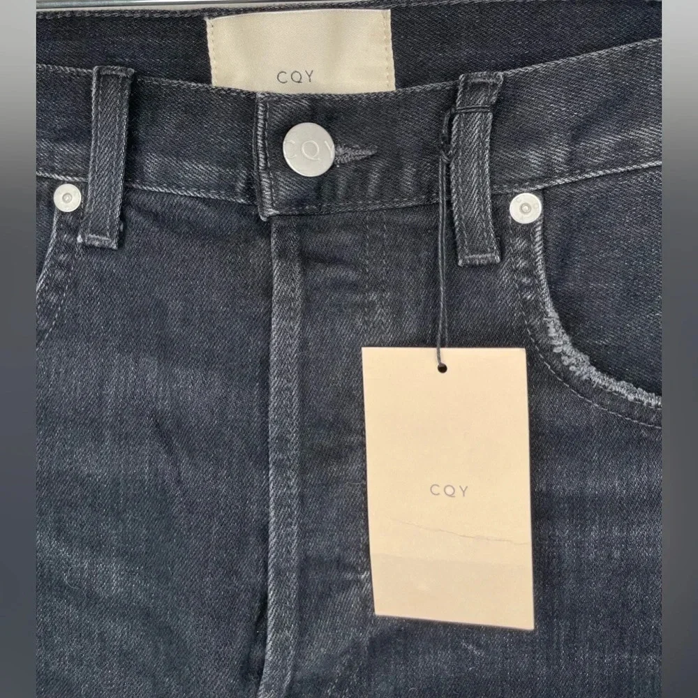 NWT CQY Icon Unify Vintage Black Slim Jeans Size 29